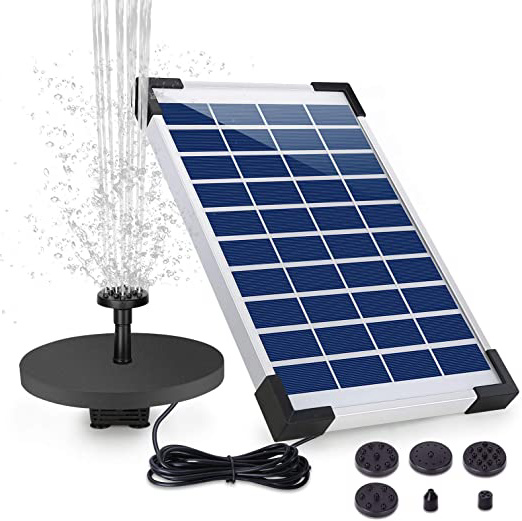 AISITIN Fuente Solar Bomba, 5.5W