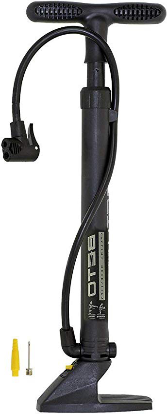 Beto FP Bomba de Aire de pie, Unisex, Negro