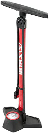 Zefal - Inflador de taller Zefal Profil Max FP30 c/manomet, negro y rojo