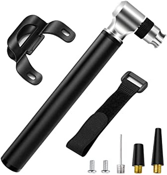 







Diyife Bomba Para Bicicleta, [300 PSI][Juego Completo] Mini Bomba De Bicicleta Bomba de Mano con Aguja, Perfecto para el Anillo de Natación Inflable en Globo para Presta y Schrader






