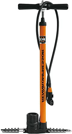 SKS Rennkompress Inflador de Taller, Unisex Adulto, Naranja, 16 Bar