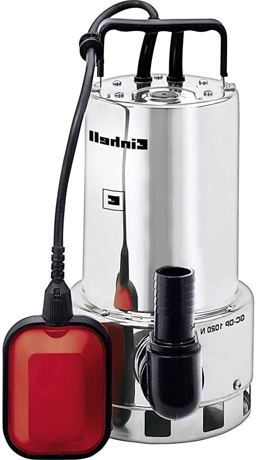 Einhell - GH-DP 1020 N - Bomba de aguas sucias (1000W, capacidad de 18.000l/h, profundidad max. de 5m, conexión de manguera 47.8mm) (ref. 4170773)
