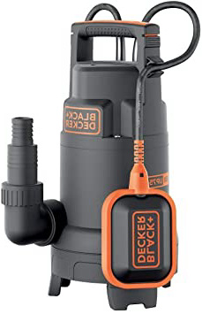 Black+Decker BXUP750PTE Bomba sumergible, 750 W, 230 V, Negro
