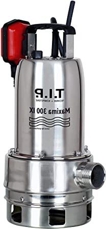 T.I.P. 30116 Bomba de inmersión para aguas residuales Maxima 300 SX acero inoxidable