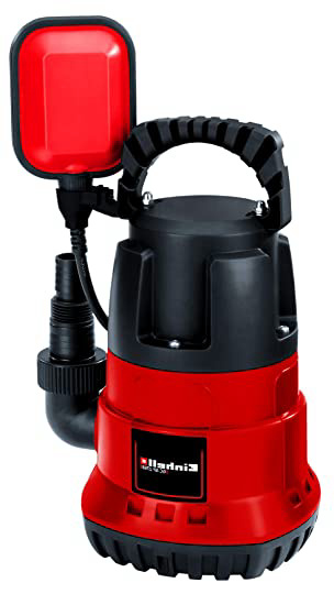 Einhell GC- SP 2768 - Bomba de aguas sucias (270W, capacidad de 6.800 l/h, profundidad max. de inversión 5m, conexión de manguera 47.8mm) (ref.4170442)