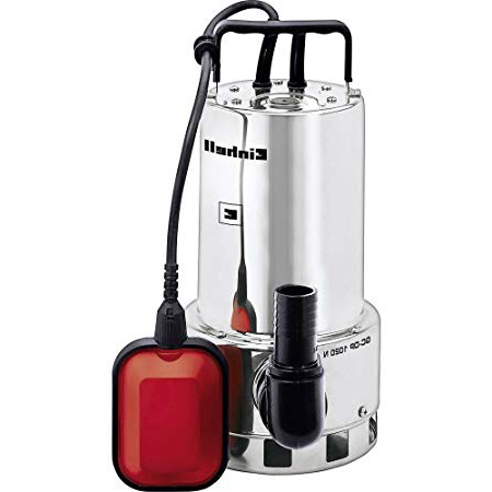 Einhell - GH-DP 1020 N - Bomba de aguas sucias (1000W, capacidad de 18.000l/h, profundidad max. de 5m, conexión de manguera 47.8mm) (ref. 4170773)