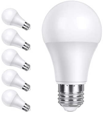 







Bombilla LED E27, TASMOR Bombillas LED Luz Blanca Cálida, No Regulable，Bajo Consumo, 9W (equivalente a 60W)，810LM, 2700K, Hogar Oficina Fábrica Biblioteca Restaurante - 6 Unidades.






