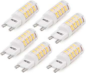 LEDGLE Bombillas LED G9 de