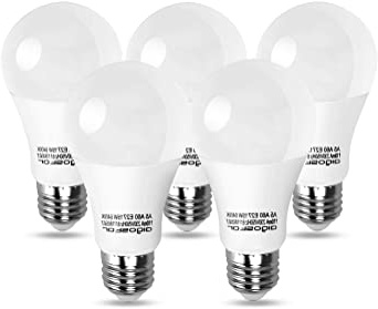 Aigostar - Bombilla LED A60, E27, 15 W equivalente a 120 W, 6400K, 1200 lúmenes, no regulable - Pack de 5