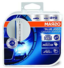Osram Xenarc Cool Blue Intense D1S HID - Lámpara de Xenón, Lámpara de Descarga, 66140CBI-HCB, caja doble (2 unidades)