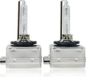 Sipobuy D1S D1R D1C 35W 6000K Lámpara de Xenón de Faros Bombilla HID Xenon luz luces de Coche Coches Blanco AC 12V, (Pack of 2)