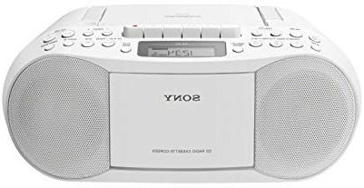 Sony CFD-S70, Boombox con CD, Casete y Radio, Blanco