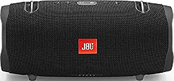 JBL Xtreme 2 - Altavoz BT portátil resistente al agua (IPX7) con manos libres y radiador de bajos JBL, JBL Connect+, batería 15h, negro