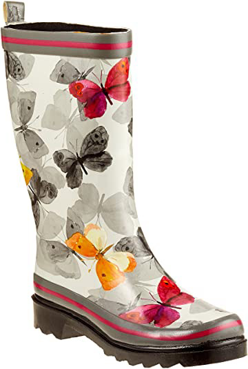Beck Schmetterling, Botas de Agua para Mujer