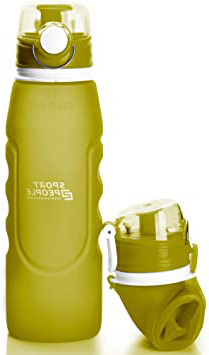 sport2people Botella de Agua Plegable