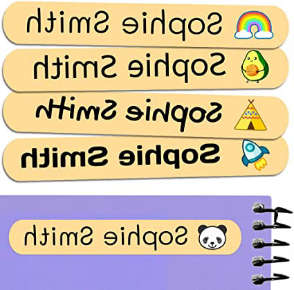 50 Etiquetas Adhesivas Personalizadas, de