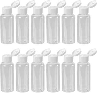 Lurrose 12Pcs 50ml Botella de