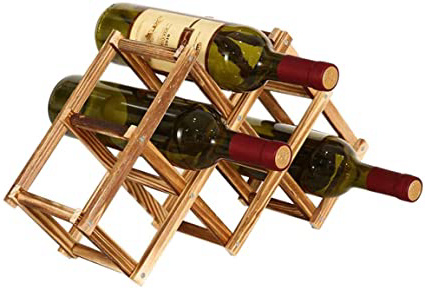 Soporte para Botellero de Madera