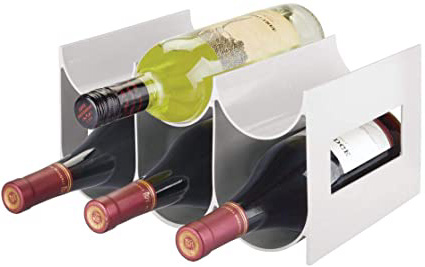 mDesign Práctico Estante para Botellas