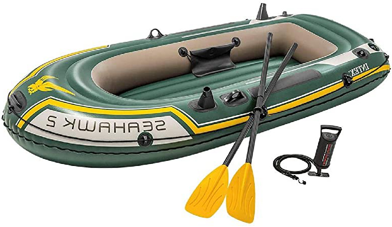 Intex 68347NP - Barca hinchable Seahawk 2 & remos 236 x 114 x 41 cm