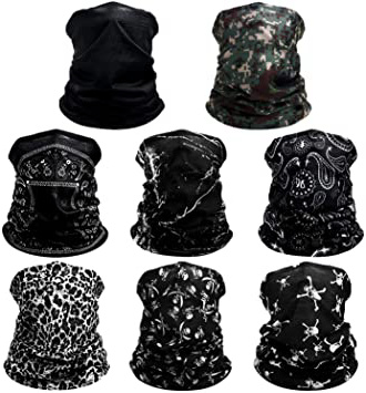 8 Piezas Bandana de Cara