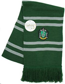 Harry Potter Bufanda Slytherin Ultra Suave - 100% Original Warner Bros