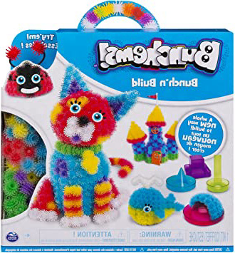 Spin Master Bunchems Bunch 'N Build Multicolor 530 g - Compuestos para cerámica y modelaje (Bunchems, Multicolor, Niños, China, 4 año(s), Niño/niña)