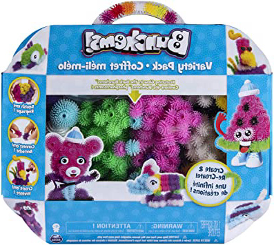 Spin Master-Variety Pack Paquete Variado, Kit de Actividades con 440 bunchems y 20 Accesorios, para Edades de 4 y más, Multicolor (6047013)