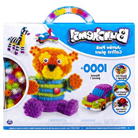 Bunchems 6028251/6028252, "Jumbo Pack" Craft, Paquete de 1000 , Modelos/colores Surtidos, 1 Unidad