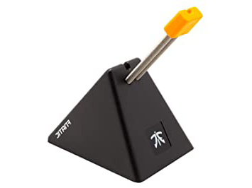 Fnatic Bungee para el ratón Sistema de gestión del Cable para Esports, Soporte del Cable del ratón del Ordenador, Negro/Naranja