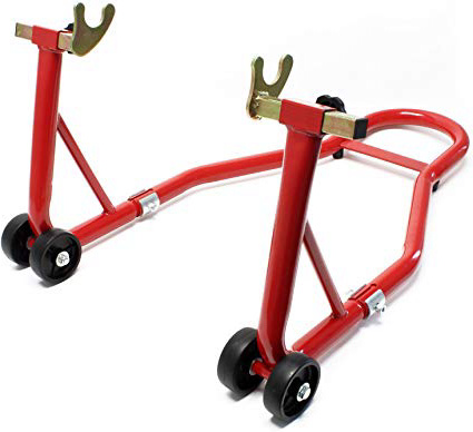 Soporte de la motocicleta para el soporte de la rueda trasera