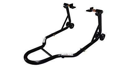 Cruizer CAV-2141, Caballete Trasero Universal para Motos, Negro