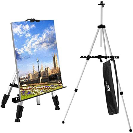 Amzdeal Caballete de Pintura Regulable