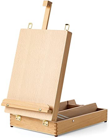 Colart LIFFEY Caja Caballete, Madera, marrón, 62x27x37CM