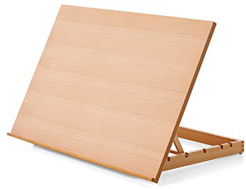 Colart Caballete Mesa, Madera, marrón, A2