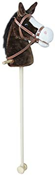 Sweety Toys 5086 Cheval, Super d', Sweety Toys, Couleur Douce Chocolate Marron-avec crinière noire très acier avec fonction