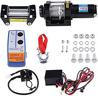 Cabestrante eléctrico de 12 V,