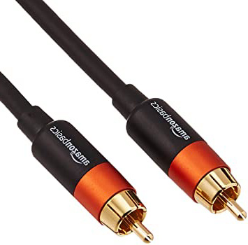 AmazonBasics - Cable de audio digital coaxial (1,2 m)