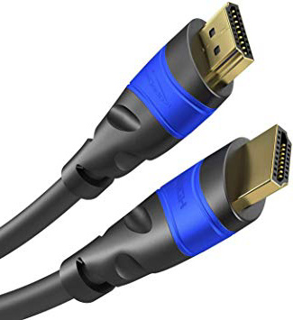 KabelDirekt 10m Cable HDMI 4K, compatible con (HDMI 2.0a/b, 2.0, 1.4a, 4K Ultra HD, 3D, Full HD 1080p, HDR, ARC High Speed con Ethernet, PS4, XBOX, HDTV), TOP Series