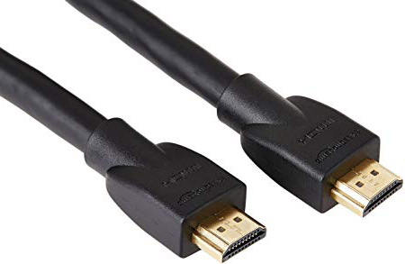 AmazonBasics - Cable HDMI CL3 de alta velocidad (4,6 m, estándar más reciente)