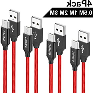 
                
                    
                    
                

                
                    
                    
                        GIANAC Cable Micro USB, [4pack 0.5m+1m+2m+3m] Trenzado de Nylon Cable Carga Rápida y Sincronizació Compatible con Android, Samsung Galaxy S6 S7 J5 J7, Kindle, Sony, Nexus
                    
                

                
                    
                    
                
            