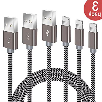 







Cable Phone-Zeuste Cargador Phone [3PACK 1.5M] de Nylon Trenzado Cable USB Compatible con Phone XS/XR/X/8/8 Plus/7/6s/6Plus/6/Pad/Pod y más(Gris)






