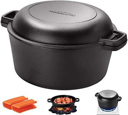 Overmont Olla Holandesa 4.73 L/