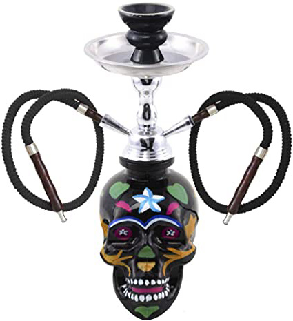 MADGROW. Cachimba Catrina. Calavera de