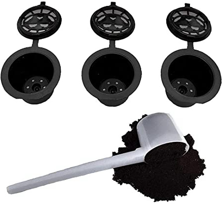 3 CAPSULAS RECARGABLES RELLENABLES REUTILIZABLES