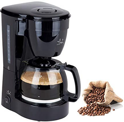 Jata Cafetera de goteo CA289 - De 2 a 10 tazas, Filtro permanente, Antigoteo, Jarra con tapa, Filtro suspendido,