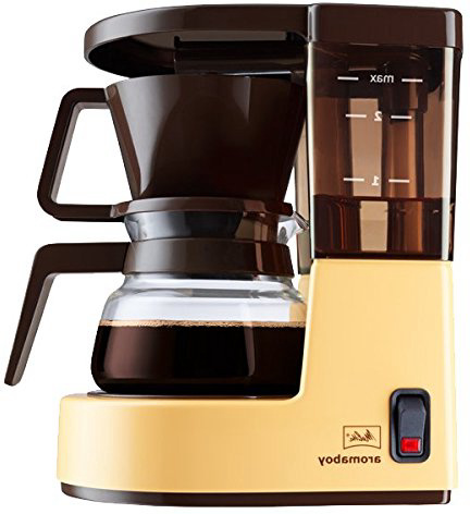 Melitta Cafetera de filtro con jarra de vidrio, Para 2 tazas de café, Aromaboy, Crema, 1015-03