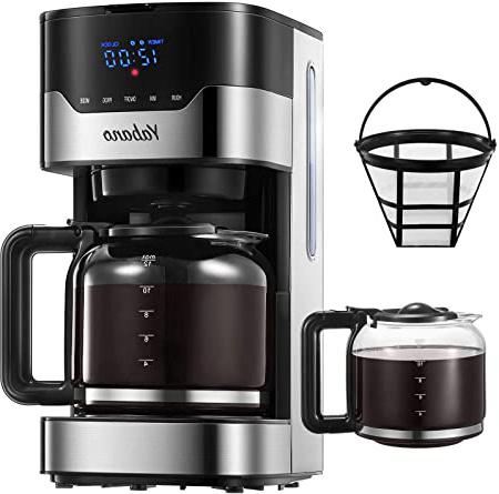Yabano Cafetera Goteo, 1.5L(12 Tazas)