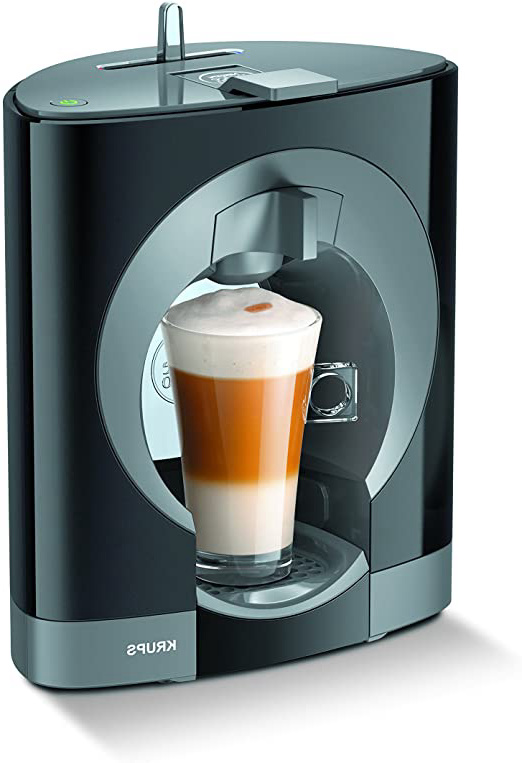 Krups Dolce Gusto Oblo KP1108 - Cafetera de cápsulas, 15 bares de presión, color negro