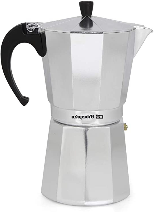 Cafetera italiana ORBEGOZO KF1200 | ORBEGOZO 12 tazas Vitro Gas Electrico